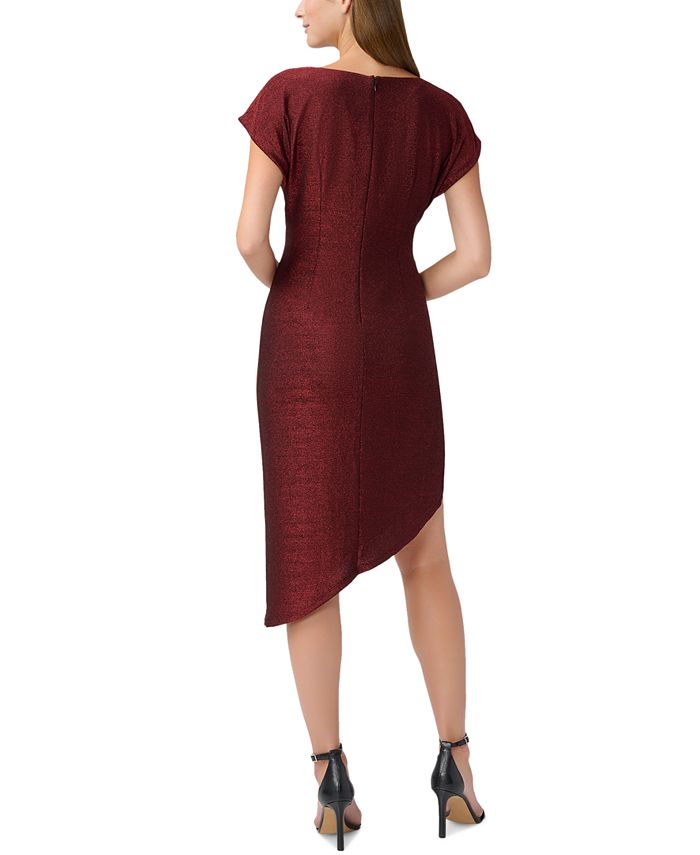 Aidan by Aidan Mattox Women's AsymmetricalHem Metallic Dress Macy's