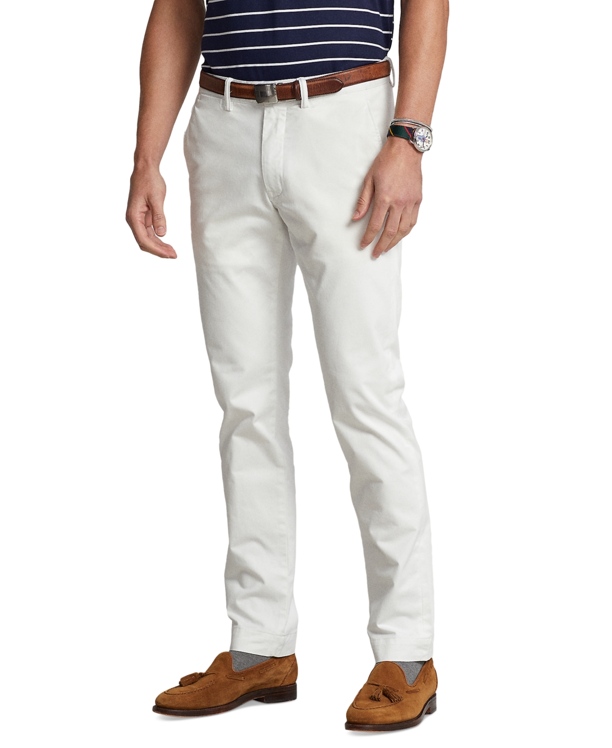 POLO RALPH LAUREN MEN'S STRETCH SLIM FIT CHINO PANTS