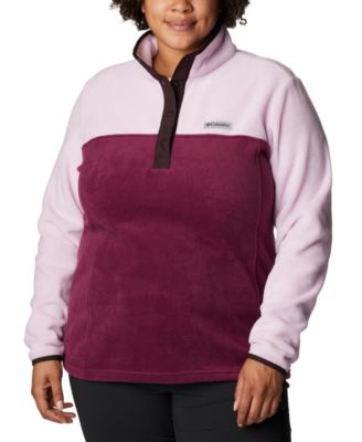 columbia mock neck fleece