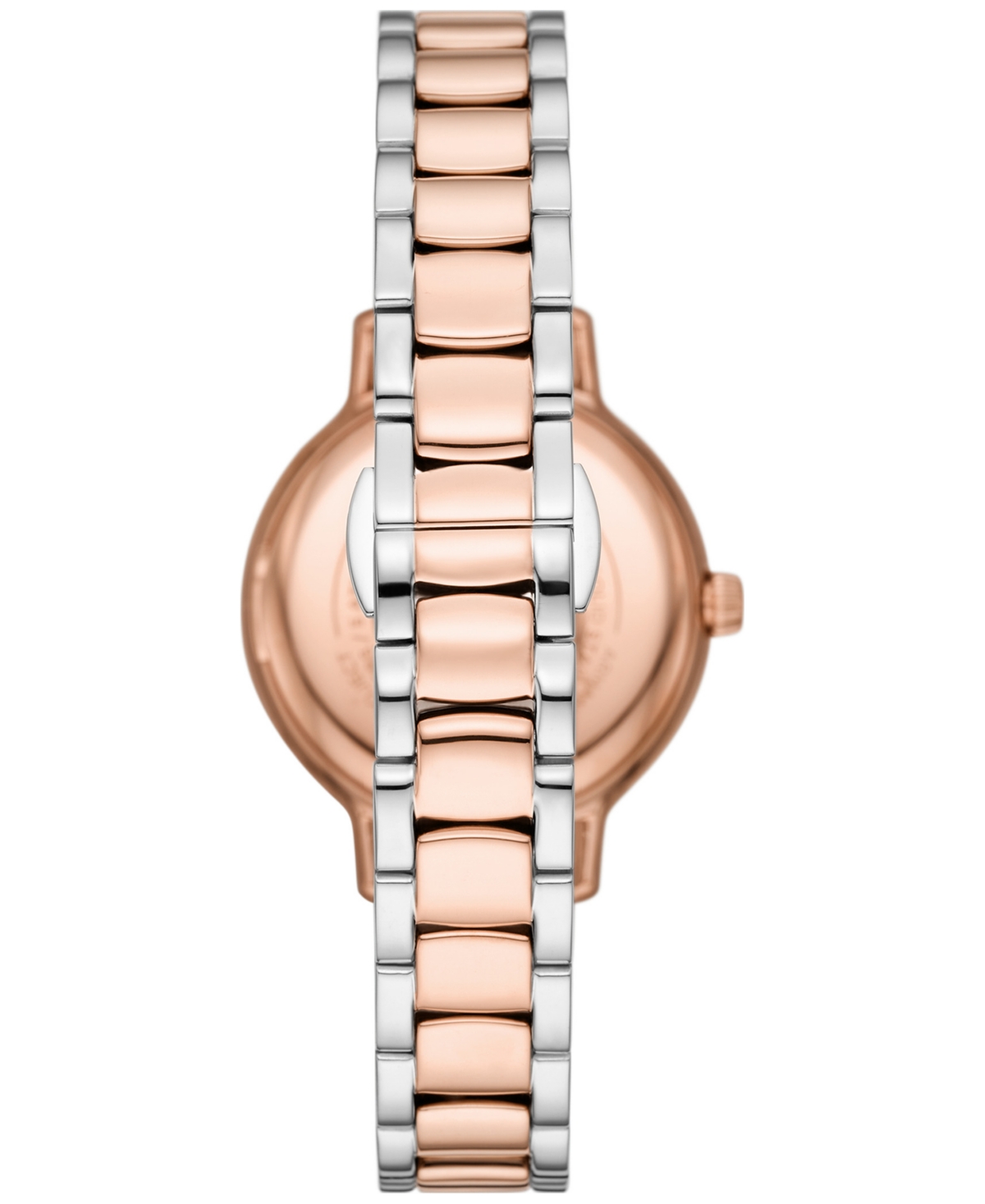 Shop Emporio Armani Women's Two-tone Stainless Steel Bracelet Watch 32mm