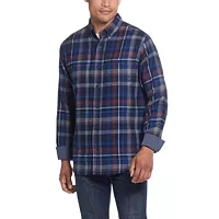 Weatherproof Vintage Mens Flannel Long Sleeves Shirt