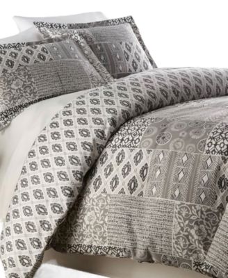Global Patchwork Down Alternative 3-Pc. Comforter Set, King