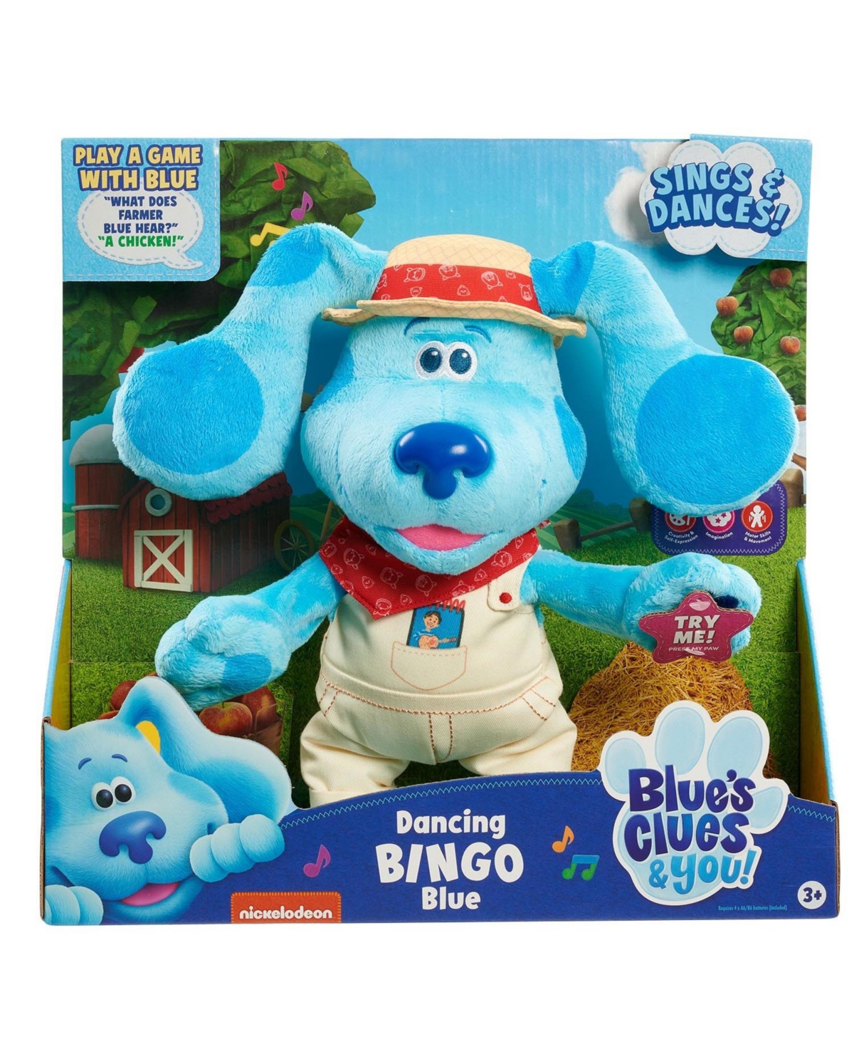 Blue's Clues & You Bingo Blue Feature Plush