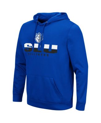 Men's Blue Saint Louis Billikens Lantern Pullover Hoodie