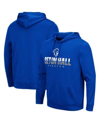 Men's Blue Seton Hall Pirates Lantern Pullover Hoodie