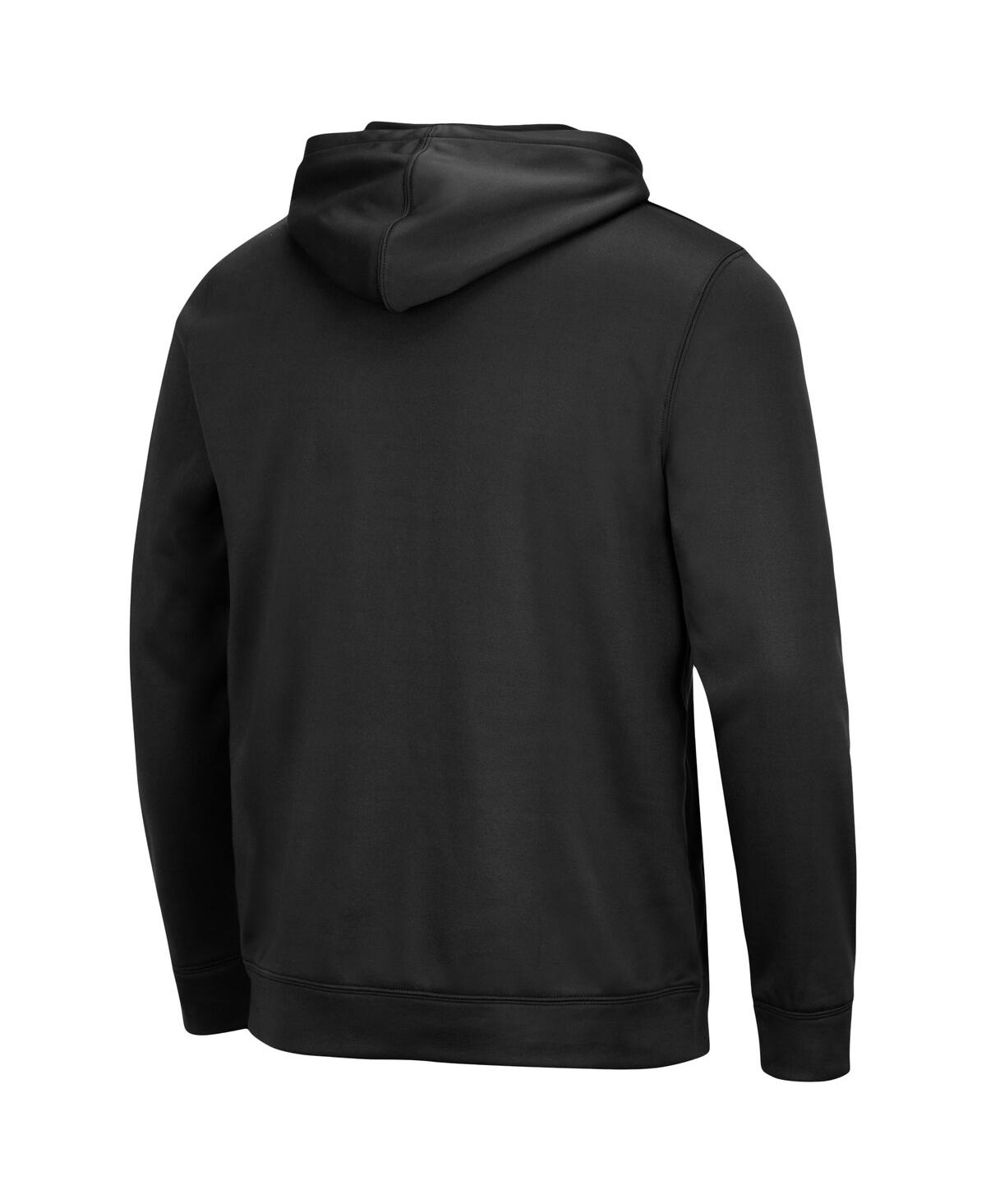 Colosseum Men's Black Oregon Ducks Lantern Pullover Hoodie In Black