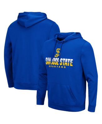 Men's Royal San Jose State Spartans Lantern Pullover Hoodie