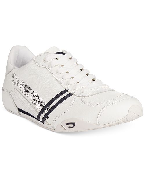 Diesel Men S Harold Solar Leather Sneakers Reviews All Men S