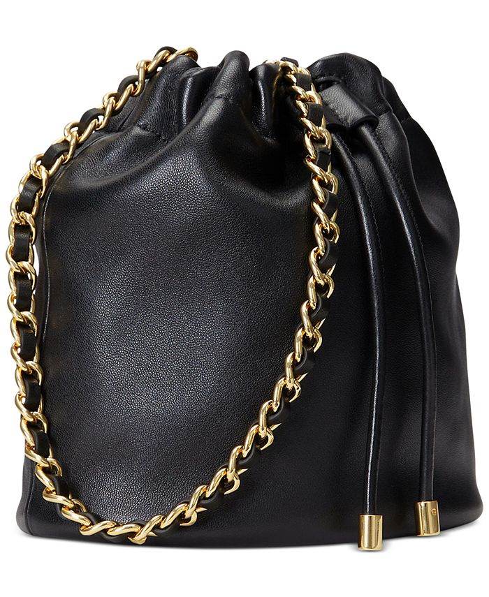 Lauren Ralph Lauren Nappa Leather Small Emmy Bucket Bag & Reviews ...