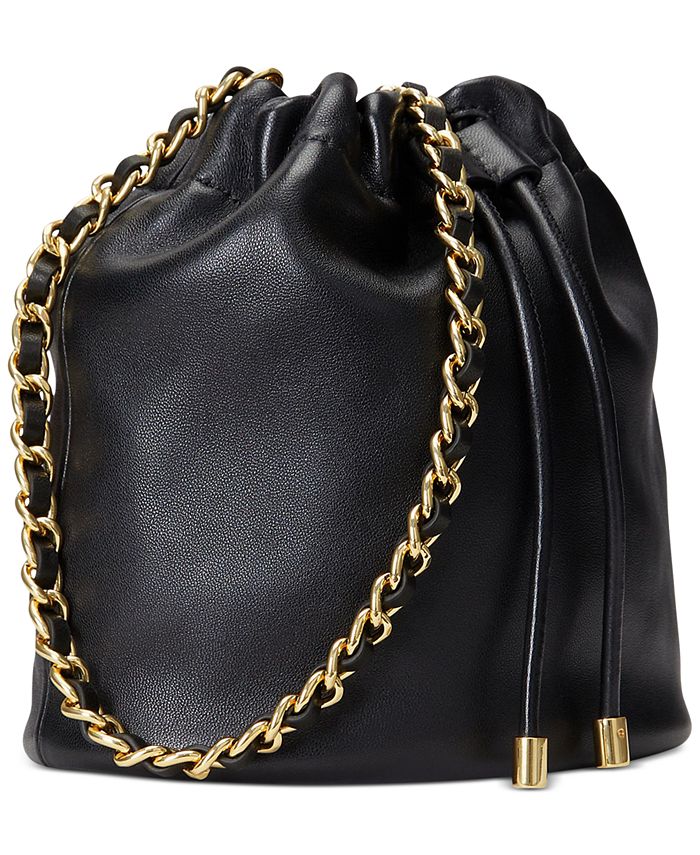 Lauren Ralph Lauren Nappa Leather Small Emmy Bucket Bag & Reviews