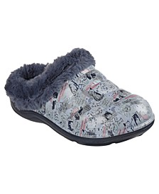 Women's BOBS Foamies - Cozy Camper Lined - Purrfect Life Casual Clogs from Finish Line