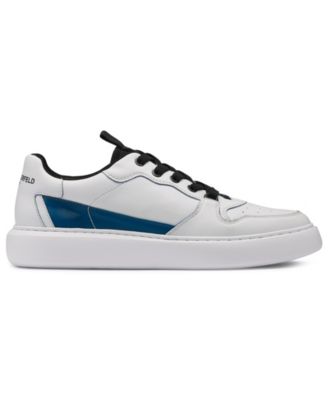 Karl Lagerfeld Men's Lace Up Perforated Toe Sneaker