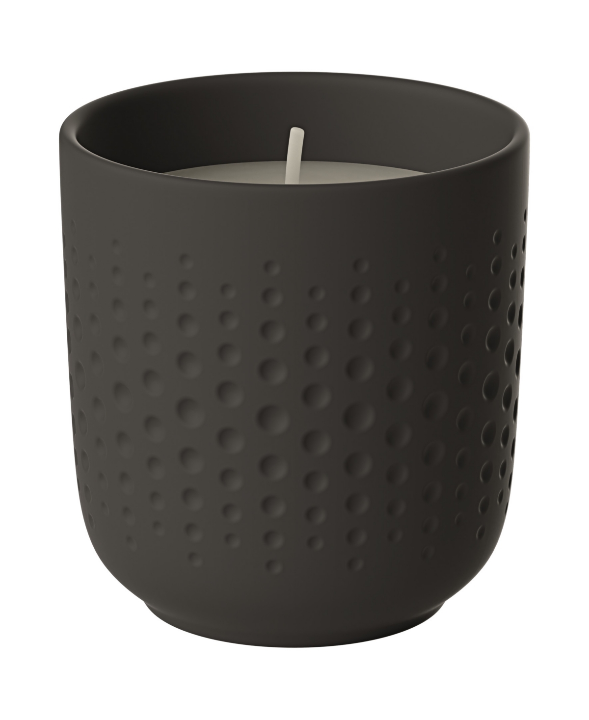 Villeroy & Boch Manufacture Collier Noir Fragrance Candle Perle Adv In Black