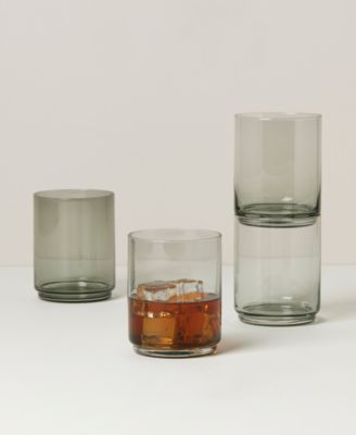 Tuscany Classics Stackable Tall Glasses Set, 4 Piece