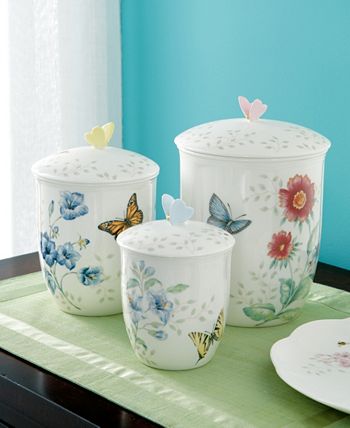 Lenox Butterfly Meadow Square Food Storage Container