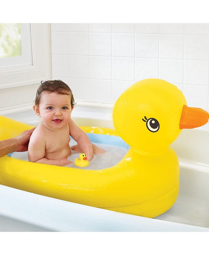 Munchkin White Hot Inflatable Safety Duck Tub and Bath Ducky Toy Macy's