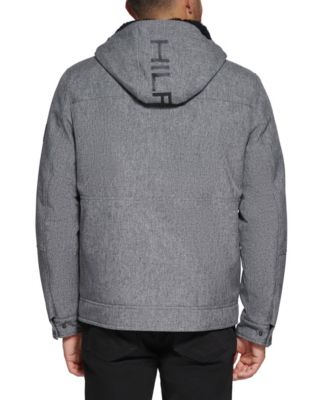 Men's Sherpa-Lined Softshell Hooded Jacket