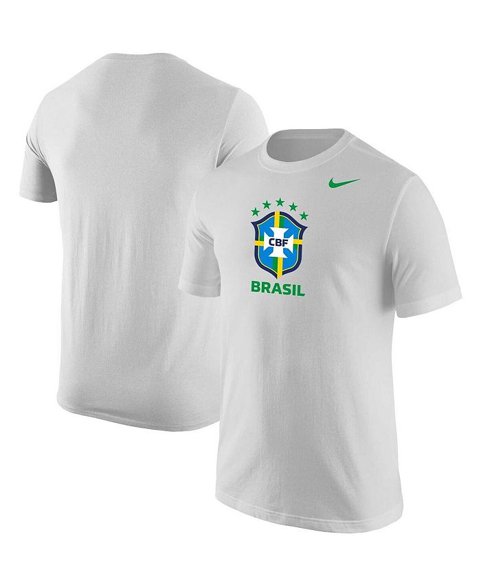 Nike Men's White Brazil National Team Core T-shirt - Macy's