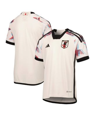 Big Boys adidas White Japan National Team 2022/23 Away Replica