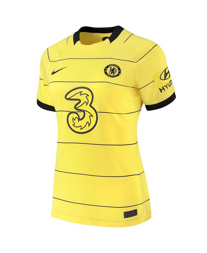 Nike Women's N'Golo Kante Yellow Chelsea 2021/22 Away Breathe Stadium ...