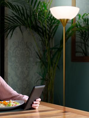 Sky Dome 72" Dimmable LED Floor Lamp