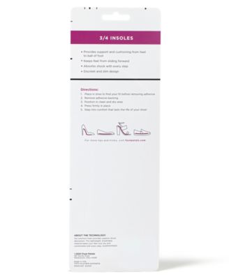 3/4 Shoe Insert Cushions