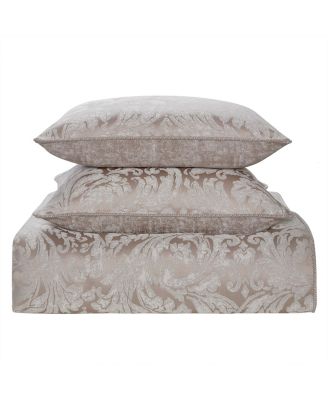 Waterford CLOSEOUT! Cambrie Damask Reversible 6 Piece Comforter Set ...