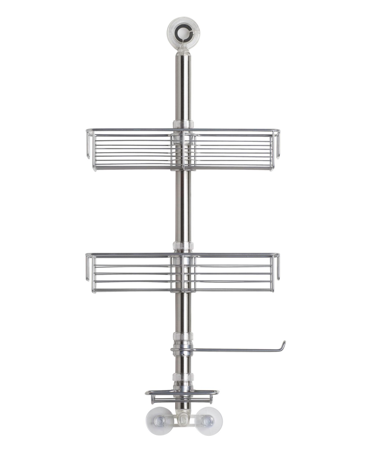 Idesign Forma Bathroom Shower Caddy Station In Brushed Ss