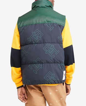 monogram puffer vest
