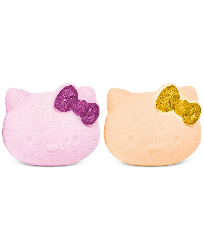 The Crème Shop x Hello Kitty 2-Pc. Hello Fizzy! Bath Bomb Set - Macy's