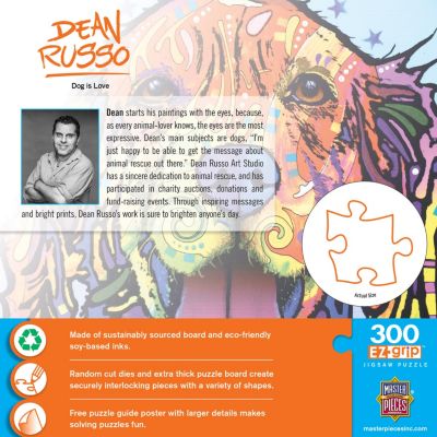 MasterPieces Dean Russo - Dog is Love 300 Piece EZ Grip Jigsaw Puzzle