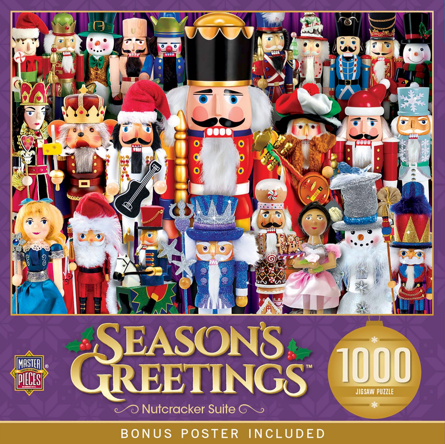 Детский пазл MasterPieces Puzzles Nutcracker Suite 1000-Piece Puzzle, Ages 14+, цвет: Разноцветный — фото 1