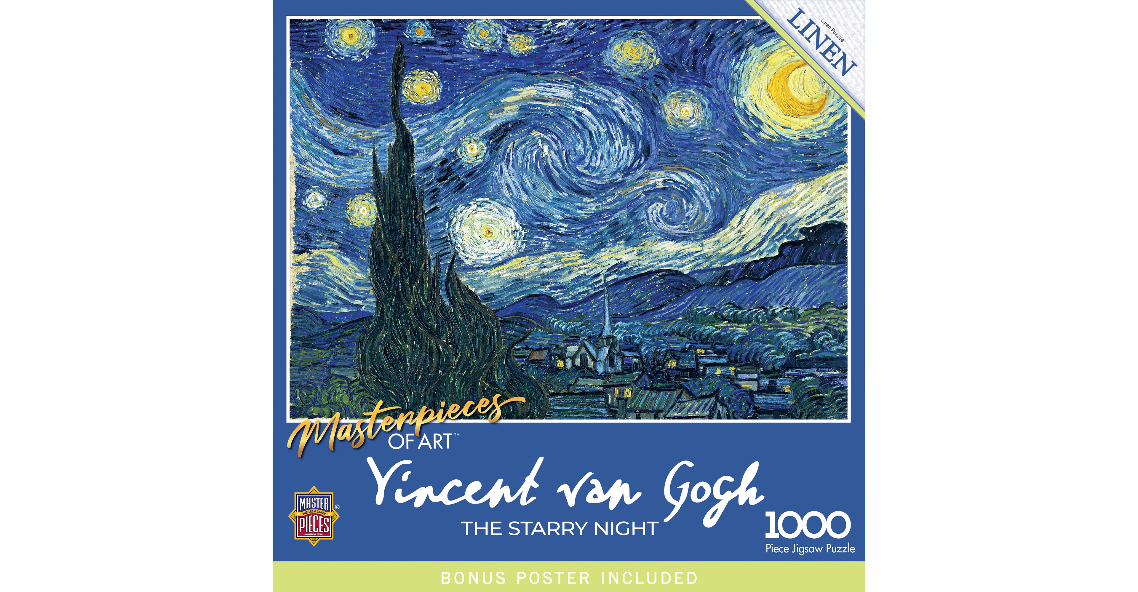 MasterPieces of Art - The Starry Night 1000 Piece Puzzle