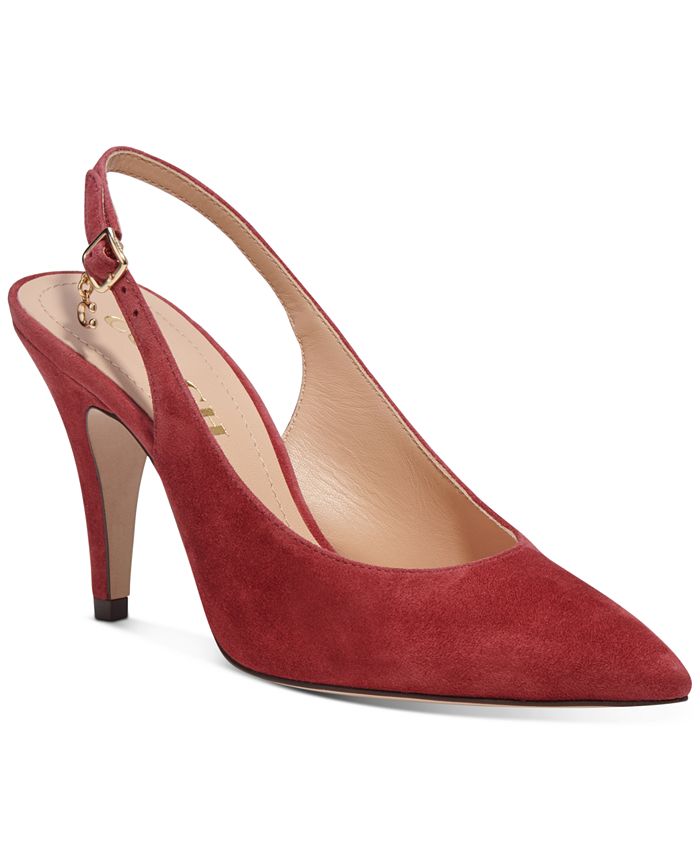 COACH Women's Sutton Pointed-Toe Slingback Pumps & Reviews - Heels & Pumps  - Shoes - Macy's