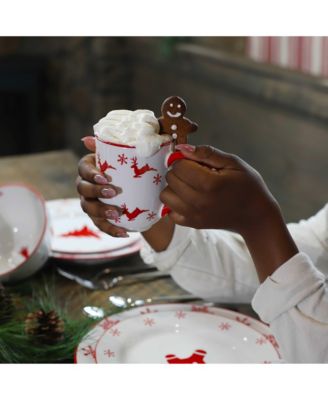 Winterfest Holiday Mugs, Set of 4