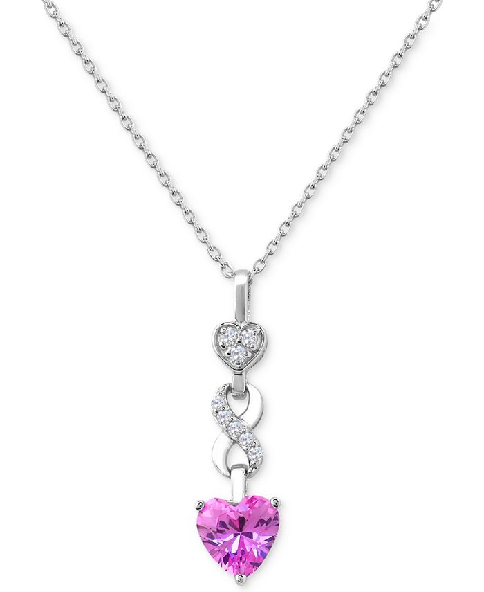 Macy s Lab Created Pink Sapphire 1 1 2 ct. t.w. Lab Created
