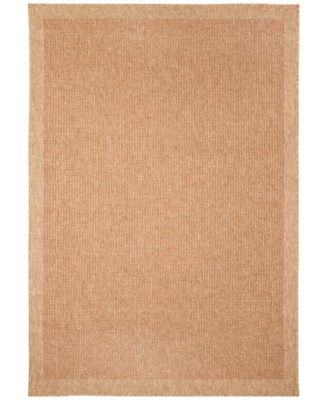Sahara Texture Border 7'10" x 9'10" Outdoor Area Rug image