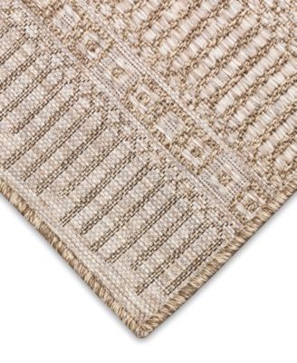 Orly Stripe 1'11" x 7'6" Runner Outdoor Area Rug