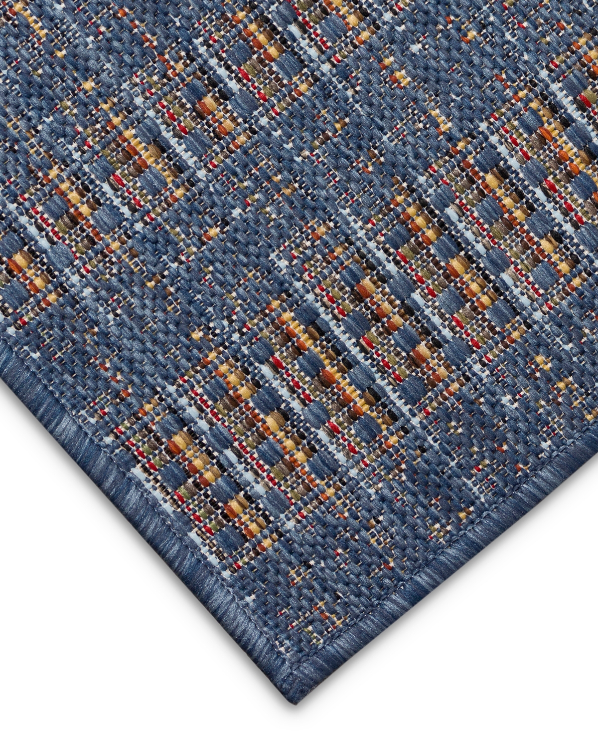 Liora Manne' Mosaic Stripe Runner Outdoor Area Rug
