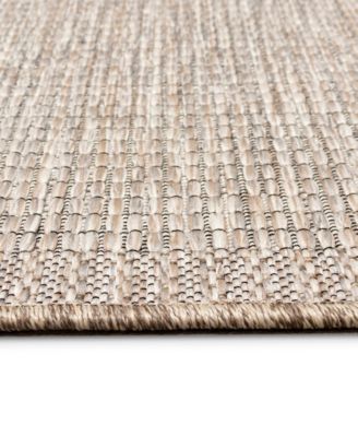Orly Texture 1'11" x 7'6" Runner Outdoor Area Rug
