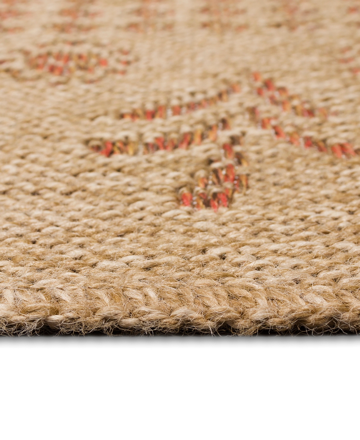 Liora Manne' Sahara Block Print Border Outdoor Area Rug
