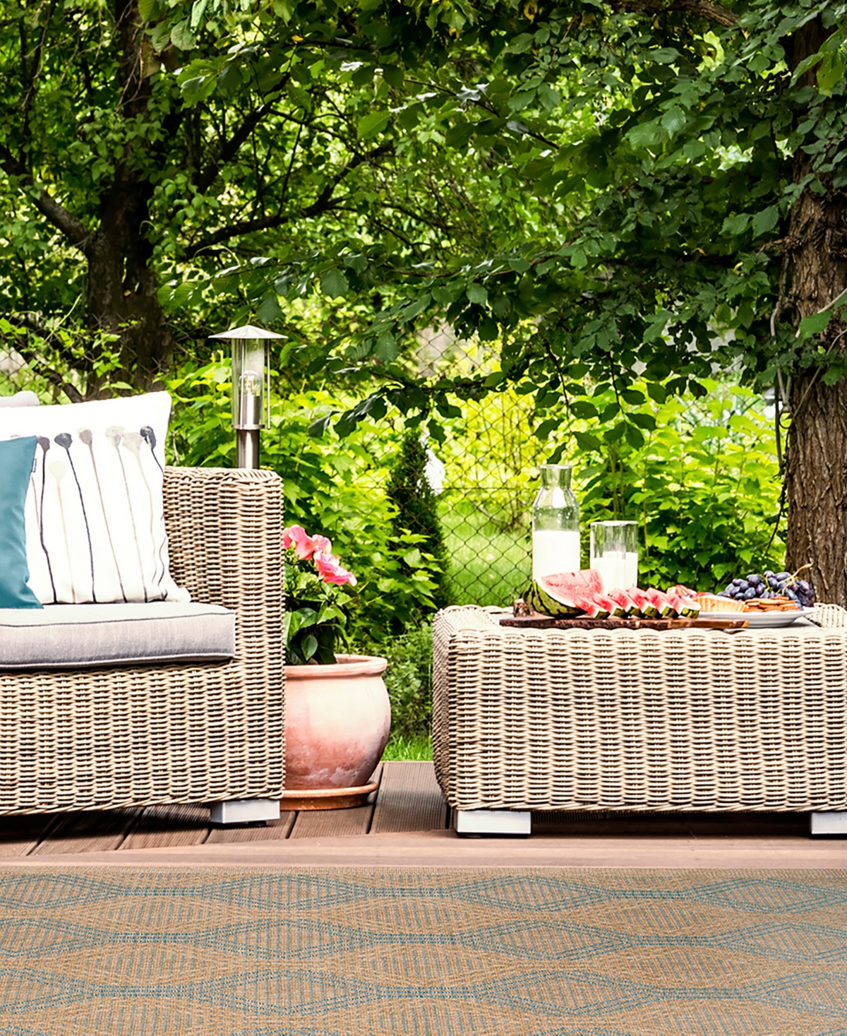 Liora Manne' Sahara Links Outdoor Area Rug