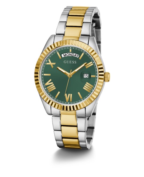 Женские часы-браслет Guess из стали двух тонов, 36 мм