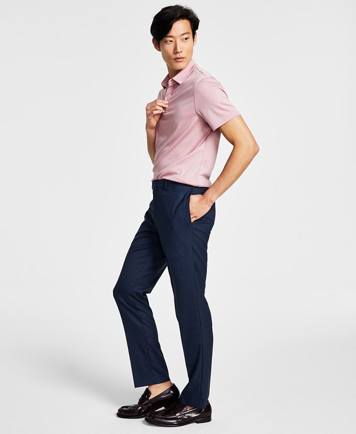 Calvin Klein Men's Slim-Fit Dress Pants & Reviews - Pants - Men - Macy's