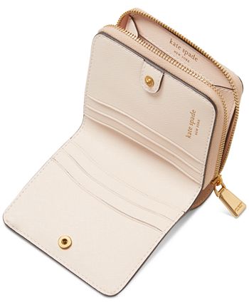 Kate Spade New York Morgan Colorblocked Saffiano Leather Flap Chan Wallet - Pale Dogwood Multi