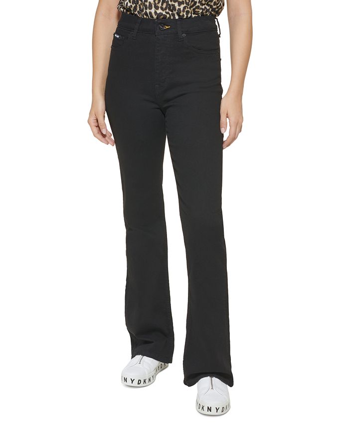 DKNY Jeans Women's Boreum High-Rise Flared Jeans - Macy's