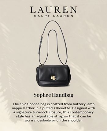 Lauren Ralph Lauren Medium Sophee Leather Cross-body Bag