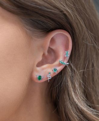 Women's Emerald Rainforest Stud Set