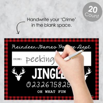 Prancing Plaid Geschenkkarten-Hüllen Set – 8 Stück, Mit Umschlägen, Für Weihnachtsfeiern & Geldgeschenke