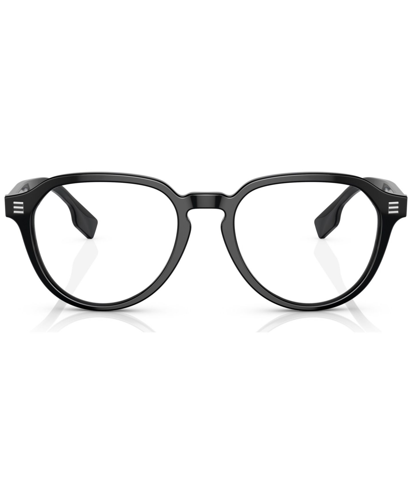 Мужские очки Burberry Man Panthos Plastic BE2368 Archie Eyeglasses, цвет: Чёрный — фото 2